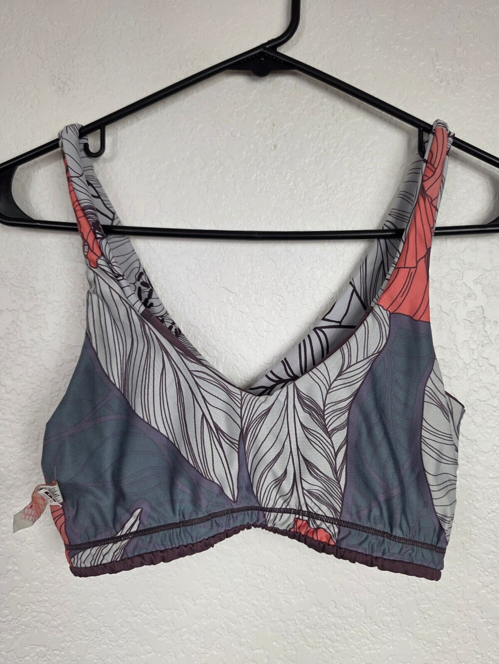 Maaji Activewear Floral Print Sports Bra Top Medium